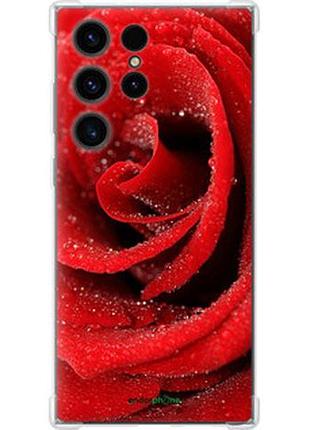 Чохол на samsung galaxy s23 ultra червона троянда "529sp-2906-2448"