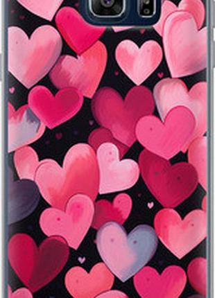 Чехол на samsung galaxy note 5 n920c сердечки 4 "5662t-127-2448"