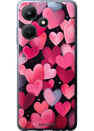 Чехол на infinix hot 30i сердечки 4 "5662u-3045-2448"