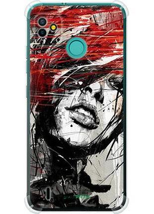 Чохол на tecno pop 5 bd2p обличчя дівчини "1162sp-2412-2448"