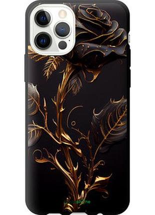Чехол на iphone 12 pro роза 3 "5552b-2052-2448"