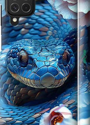 Чехол на samsung galaxy m62 blue snake "6079m-2263-2448"