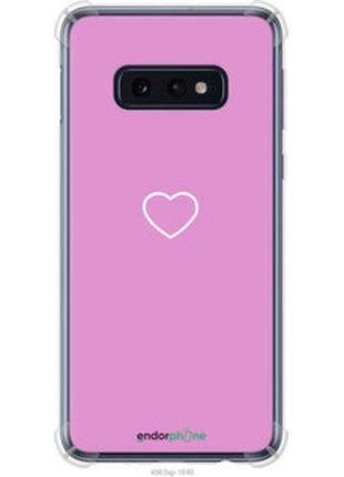Чехол на samsung galaxy s10e сердце 2 "4863sp-1646-2448"