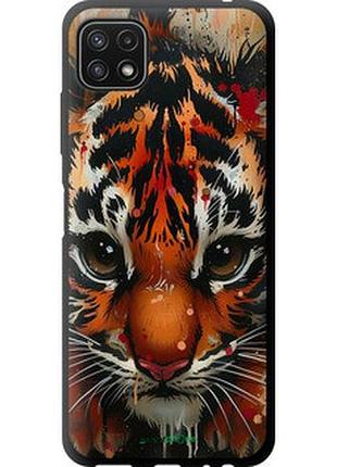 Чехол на samsung galaxy a22 5g a226b mini tiger "6052b-2581-2448"