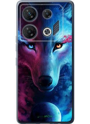 Чехол на infinix gt 10 pro арт-волк "3999u-3172-2448"