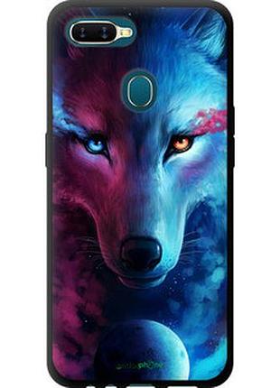 Чехол на oppo a5s арт-волк "3999b-1892-2448"