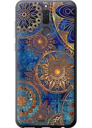 Чехол на huawei mate 10 lite золотой узор "678t-1240-2448"