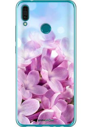 Чехол на huawei y9 2019 сирень "527u-1602-2448"