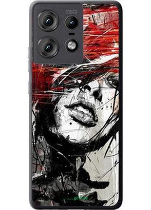 Чохол на motorola edge 50 pro 5g обличчя дівчини "1162u-3710-2448"