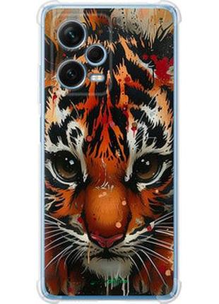 Чехол на xiaomi redmi note 12 pro+ 5g mini tiger "6052sp-3612-2448"