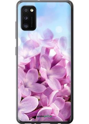 Чехол на samsung galaxy a41 a415f сирень "527t-1886-2448"