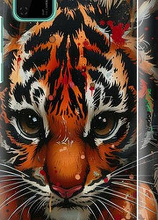 Чехол на huawei y5p mini tiger "6052m-1936-2448"