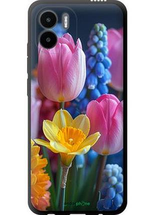 Чехол на xiaomi redmi a2 весенние цветы "6058b-3026-2448"