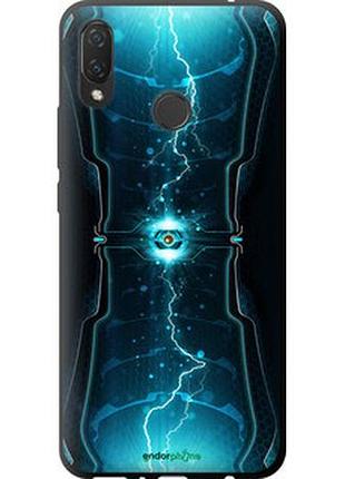 Чехол на huawei p smart plus молнии в цилиндре "120b-1555-2448"
