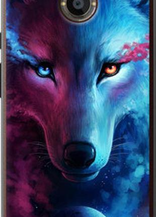 Чехол на motorola moto x2 арт-волк "3999u-372-2448"