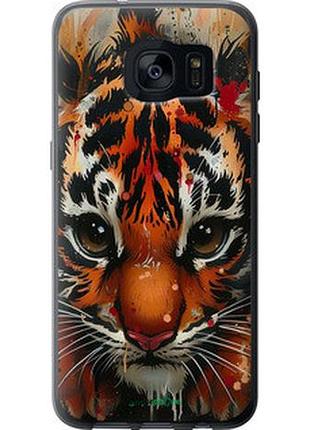 Чехол на samsung galaxy s7 edge g935f mini tiger "6052t-257-2448"