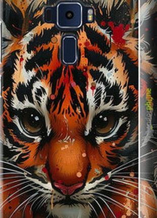Чехол на asus zenfone 3 ze552kl mini tiger "6052m-448-2448"