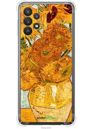 Чехол на samsung galaxy a32 a325f винсент ван гог. подсолнухи "162sp-2204-2448"