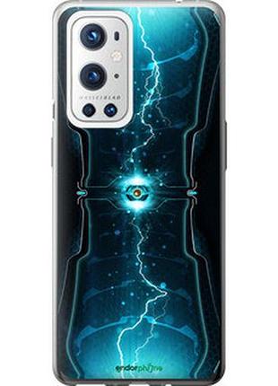 Чехол на oneplus 9 pro молнии в цилиндре "120u-2250-2448"