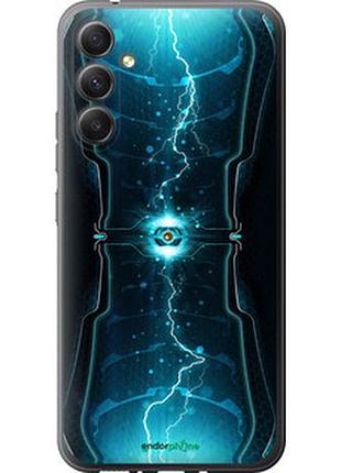 Чехол на samsung galaxy a34 a346e молнии в цилиндре "120u-2936-2448"