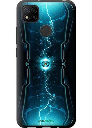 Чехол на xiaomi redmi 9c молнии в цилиндре "120b-2035-2448"