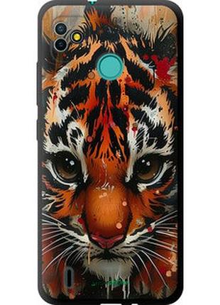 Чехол на tecno pop 5 bd2p mini tiger "6052b-2412-2448"