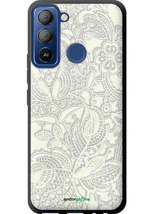 Чохол на tecno pop 5 lte bd4 біле мереживо "4383b-2639-2448"