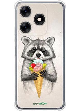 Чохол на tecno spark 10 єнотик з морозивом "4602sp-3023-2448"