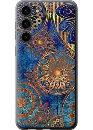 Чехол на samsung galaxy s23 plus золотой узор "678u-2905-2448"