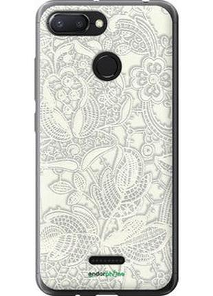 Чохол на xiaomi redmi 6 біле мереживо "4383u-1521-2448"
