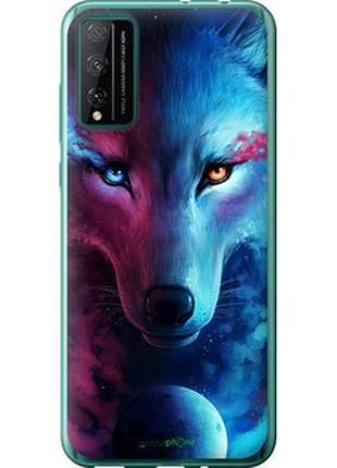 Чехол на huawei honor play 4t pro арт-волк "3999u-1914-2448"