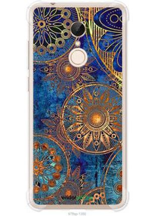 Чехол на xiaomi redmi 5 золотой узор "678sp-1350-2448"