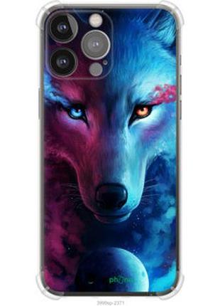 Чохол на iphone 13 pro max арт-вовк "3999sp-2371-2448"