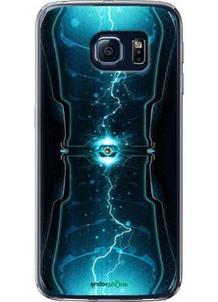 Чехол на samsung galaxy s6 g920 молнии в цилиндре "120t-80-2448"
