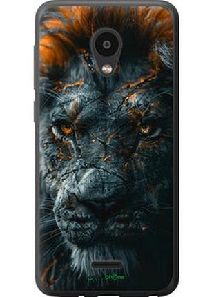 Чехол на meizu c9 пламенный лев "6153u-1627-2448"