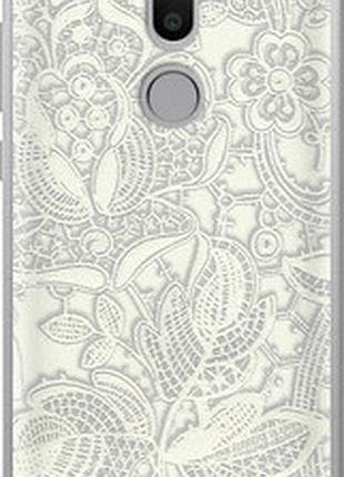 Чехол на xiaomi mi 5s plus белое кружево "4383u-396-2448"