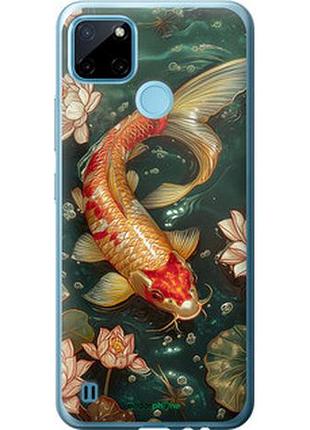 Чехол на realme c21y мелодия лотоса "6106u-2472-2448"