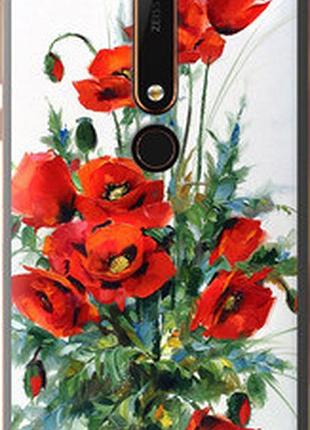 Чехол на nokia 6 2018 маки "523u-1386-2448"