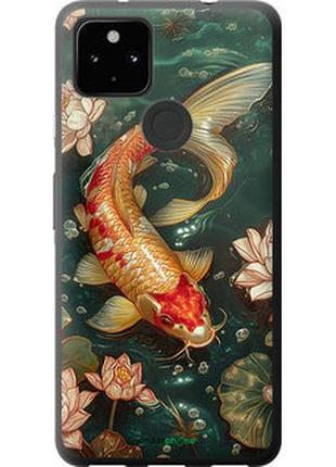 Чехол на google pixel 5a мелодия лотоса "6106t-2286-2448"