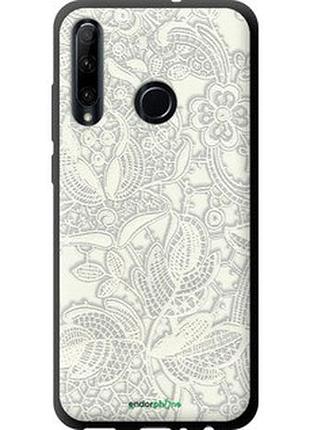 Чехол на huawei honor 10i белое кружево "4383b-1673-2448"