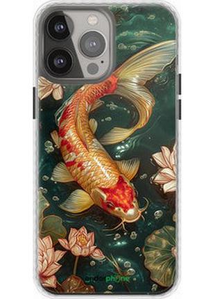Чехол на iphone 13 pro max мелодия лотоса "6106pc-2371-2448"