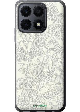 Чехол на huawei honor x8a белое кружево "4383u-2963-2448"