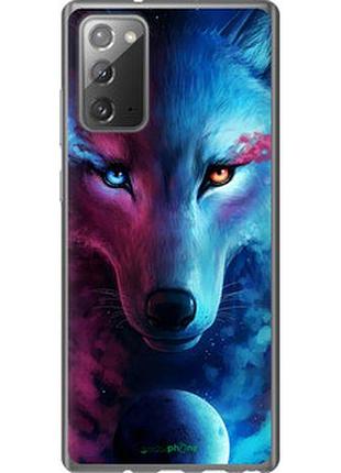 Чохол на samsung galaxy note 20 арт-вовк "3999u-2036-2448"