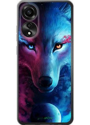 Чехол на oppo a78 4g арт-волк "3999u-3142-2448"
