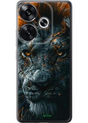 Чохол на xiaomi poco f6 плам'яний лев "6153u-3754-2448"