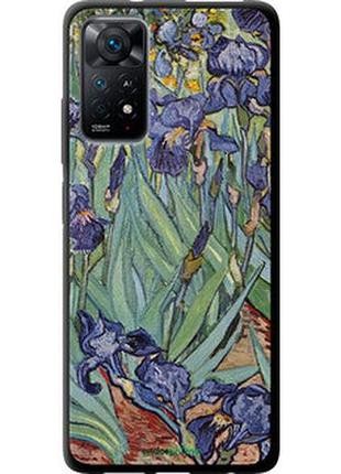 Чехол на xiaomi redmi note 11 винсент ван гог. ирисы "161b-2516-2448"