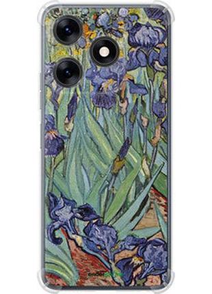 Чехол на tecno spark 10 винсент ван гог. ирисы "161sp-3023-2448"