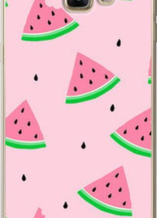 Чехол на samsung galaxy a9 a9000 розовый арбуз "4314u-107-2448"