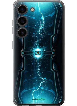 Чехол на samsung galaxy s23 молнии в цилиндре "120u-2907-2448"