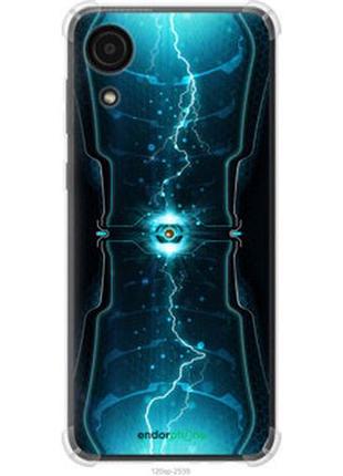 Чехол на samsung galaxy a03 core a032f молнии в цилиндре "120sp-2539-2448"
